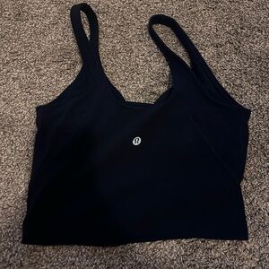 Navy lululemon align tank